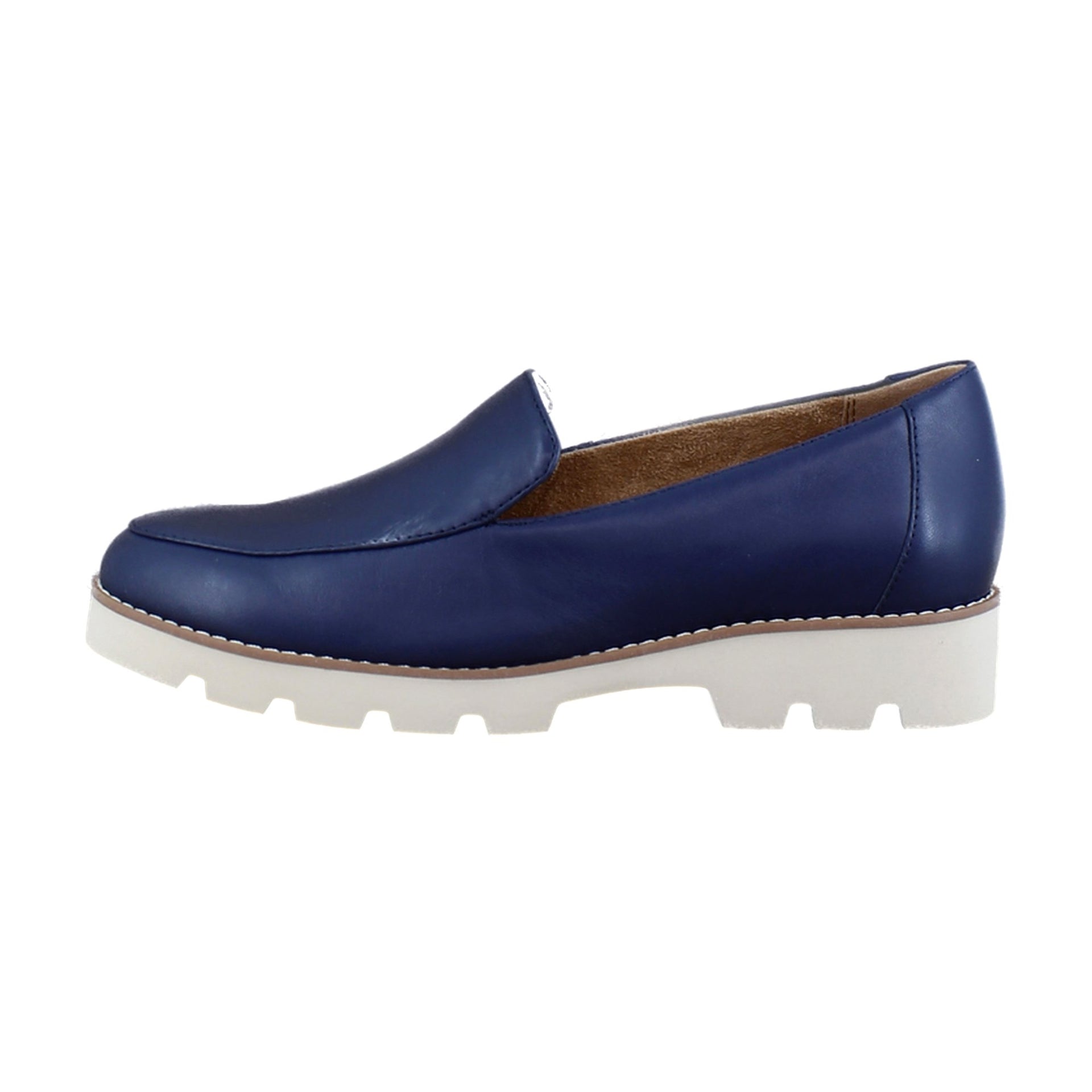 Navy Leather
