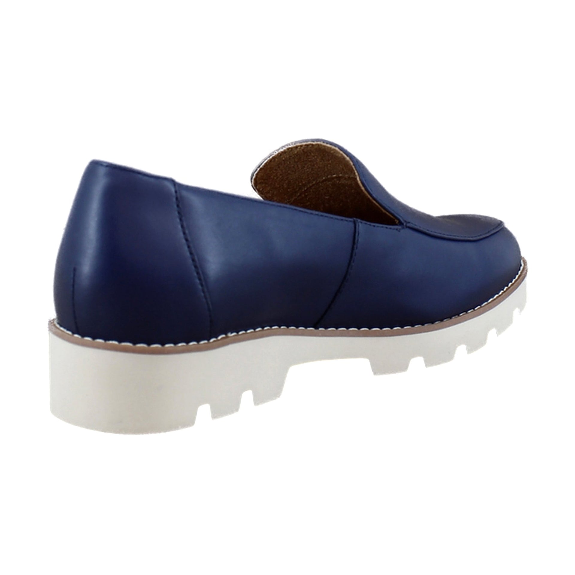 Navy Leather