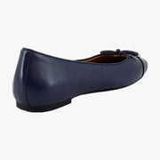 Navy Nappa Leather
