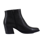 Black Snake Print Croco