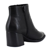 Black Snake Print Croco