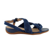 Navy Suede