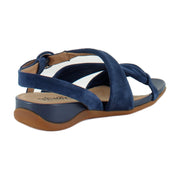 Navy Suede