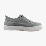 Raindrop Grey Washed Linen