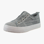 Raindrop Grey Washed Linen