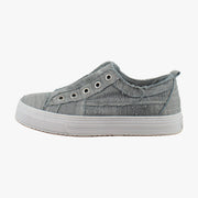 Raindrop Grey Washed Linen