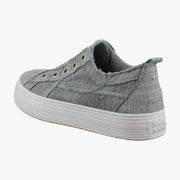 Raindrop Grey Washed Linen