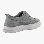 Raindrop Grey Washed Linen