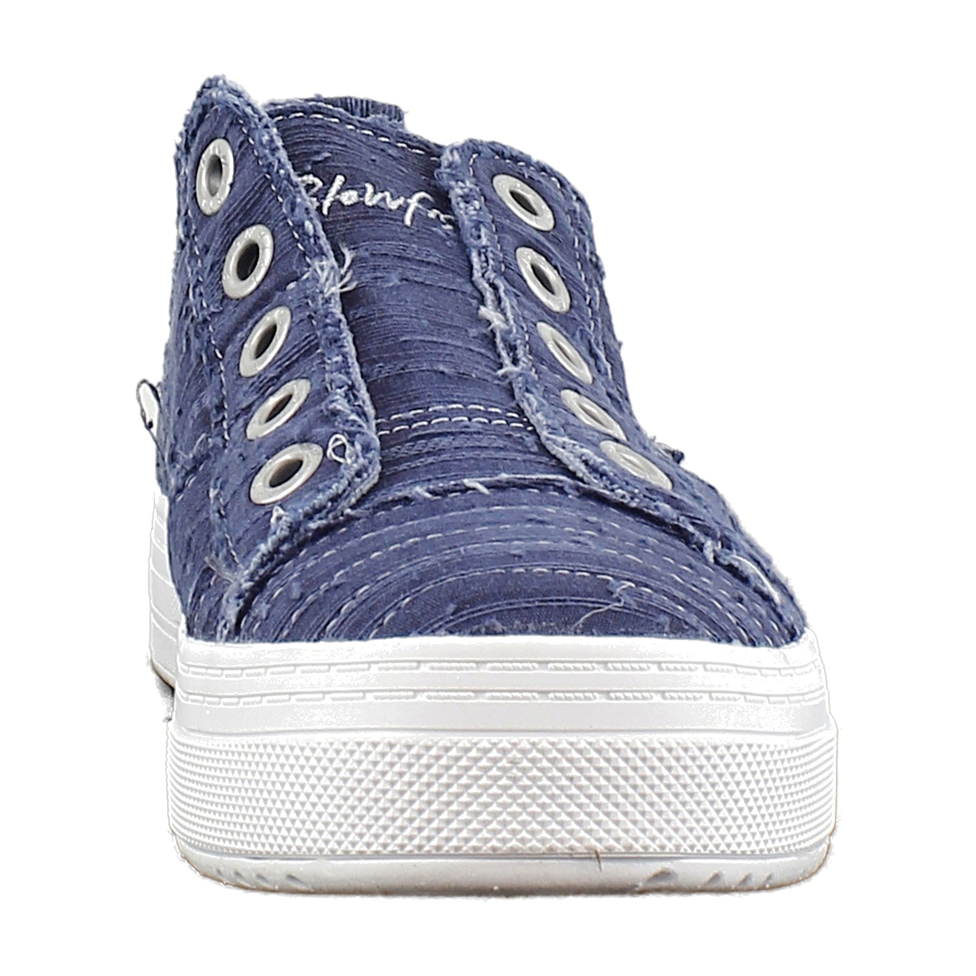 Indigo Blue Washed Linen