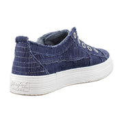 Indigo Blue Washed Linen
