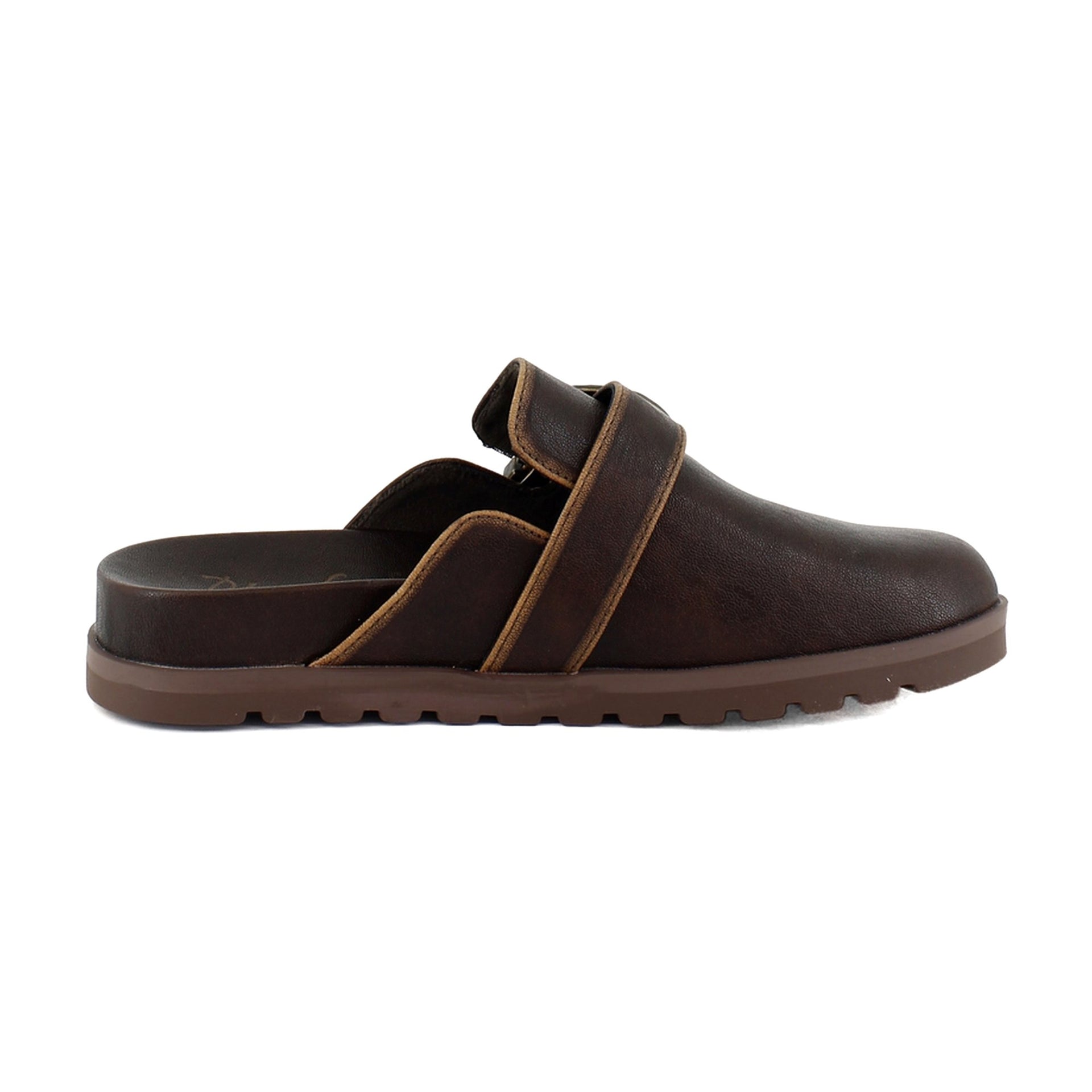 Brown Distressed Faux Leather