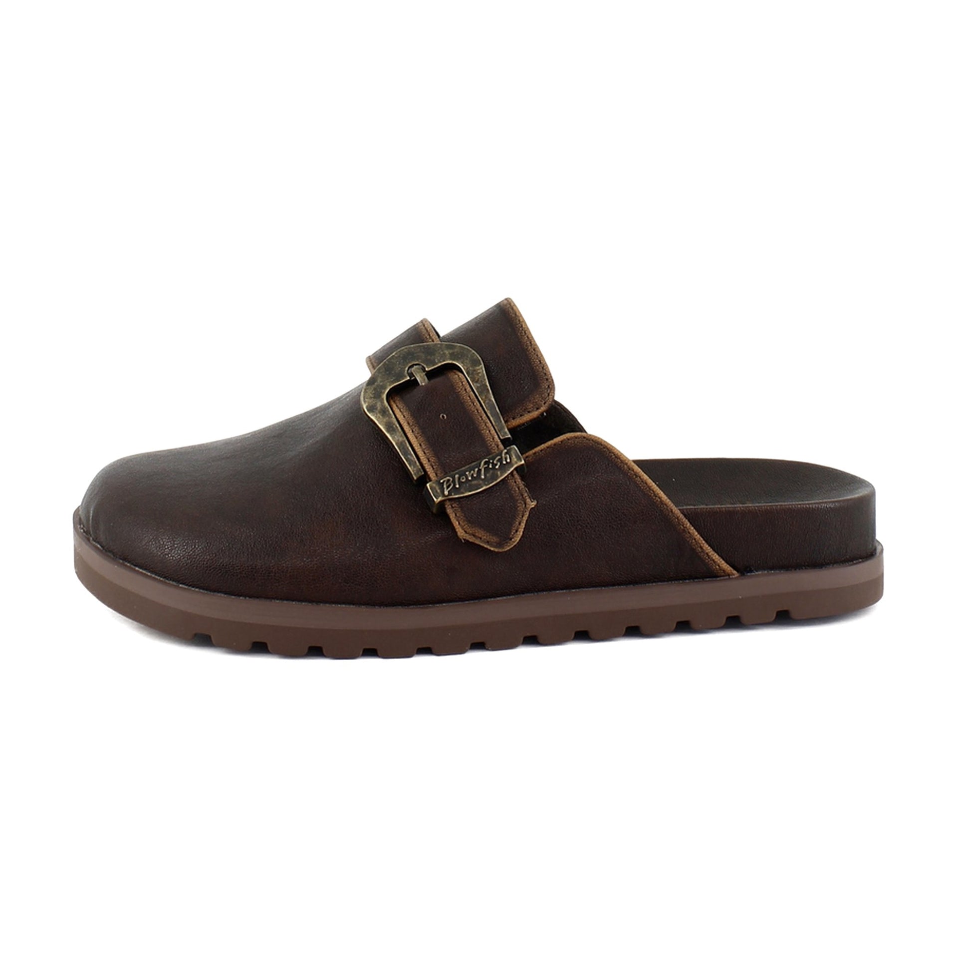 Brown Distressed Faux Leather