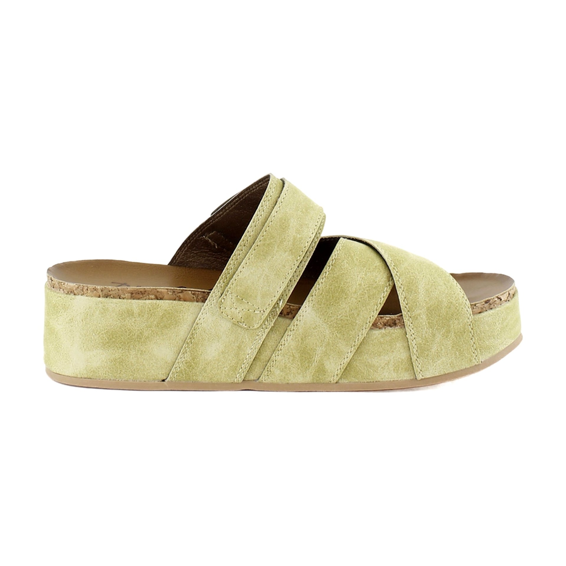 Pistachio Faux Suede