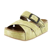 Pistachio Faux Suede