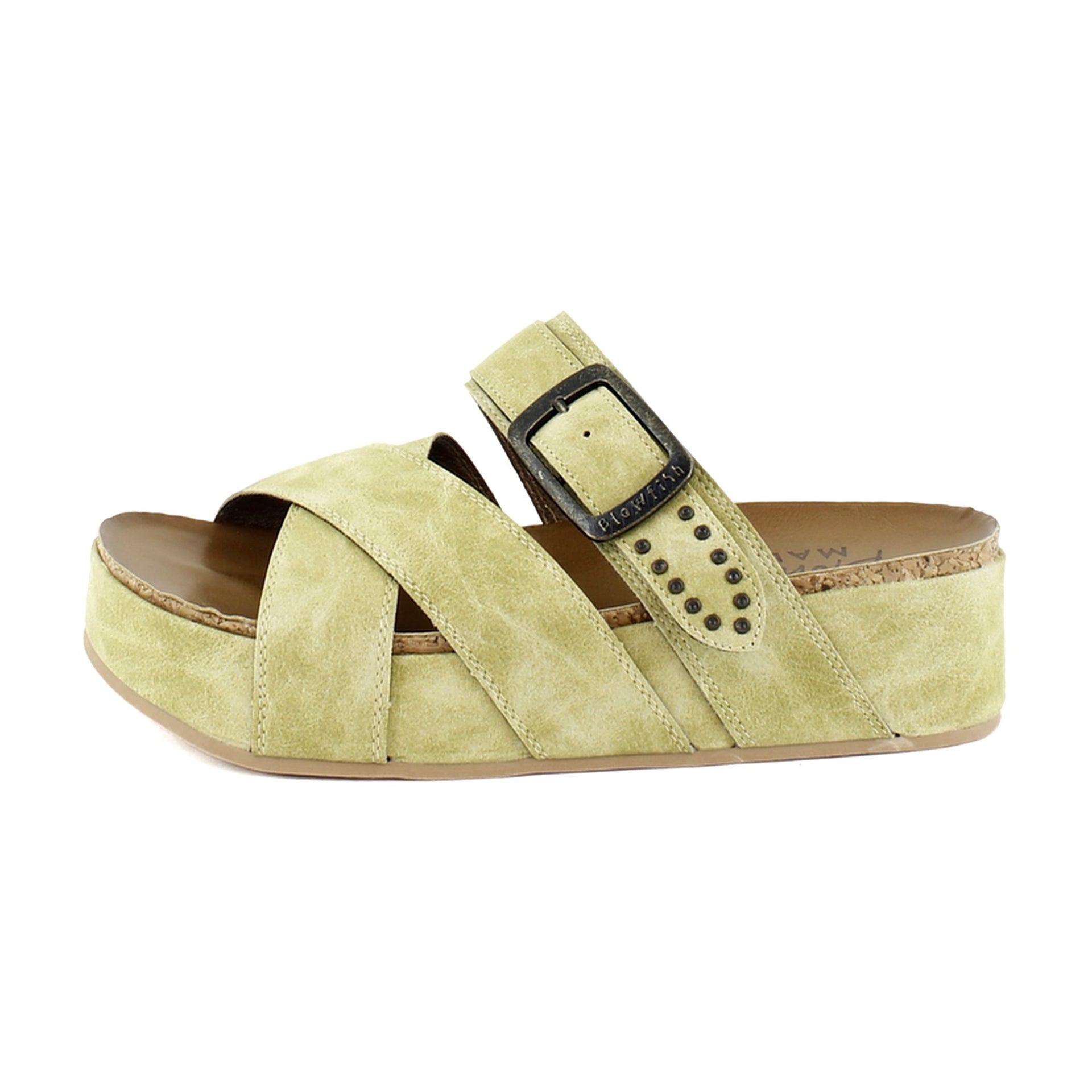 Pistachio Faux Suede