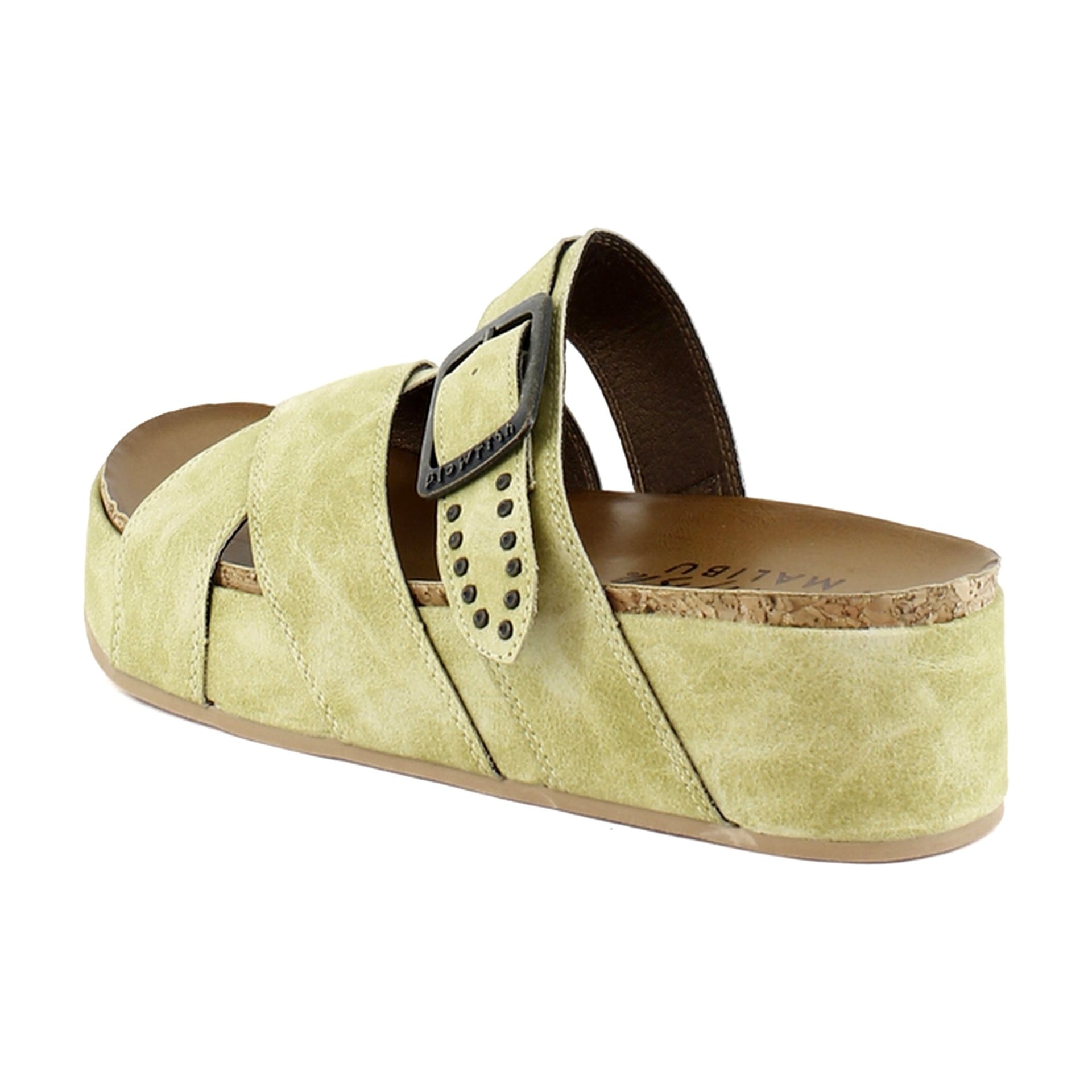 Pistachio Faux Suede