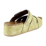 Pistachio Faux Suede