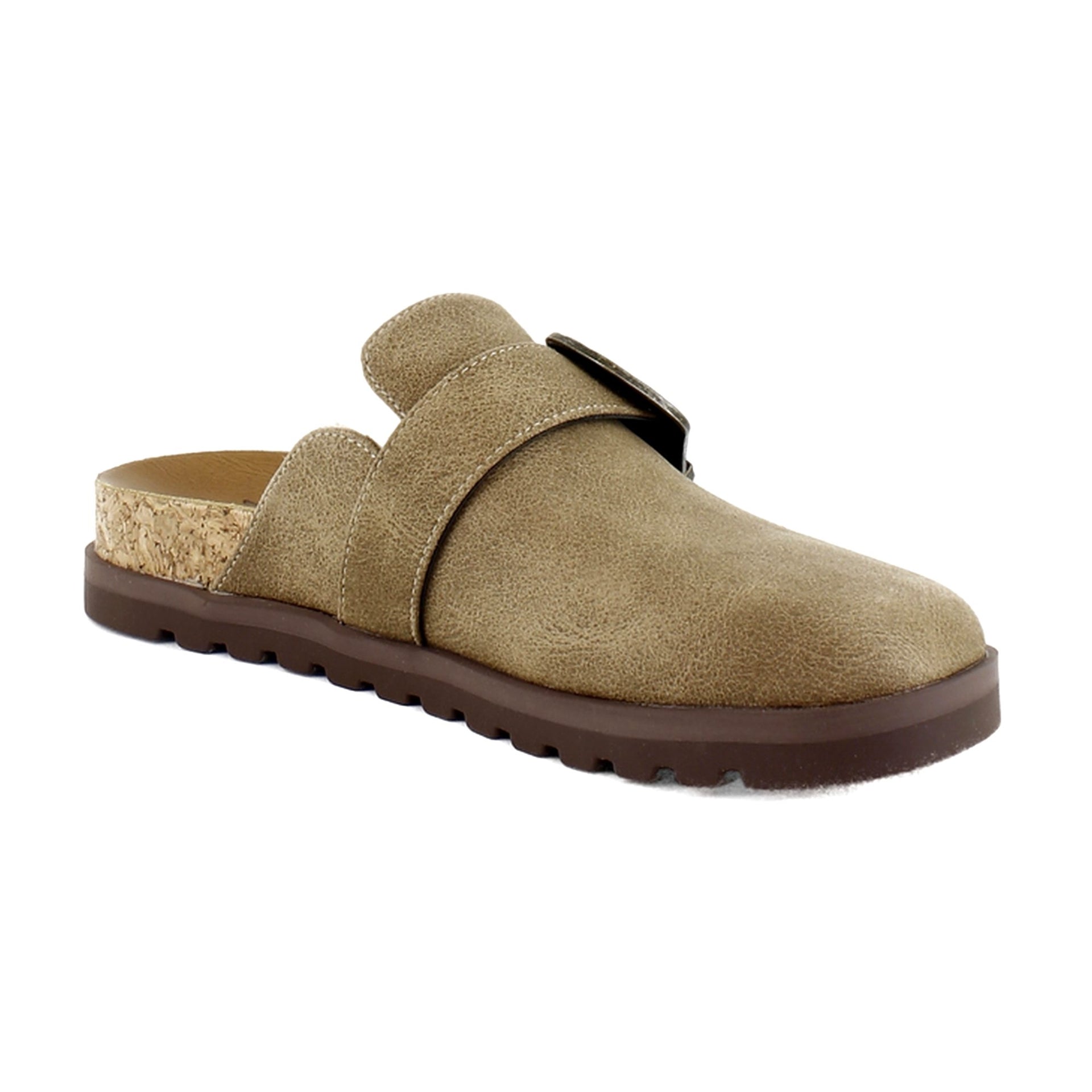 Tan Faux Suede