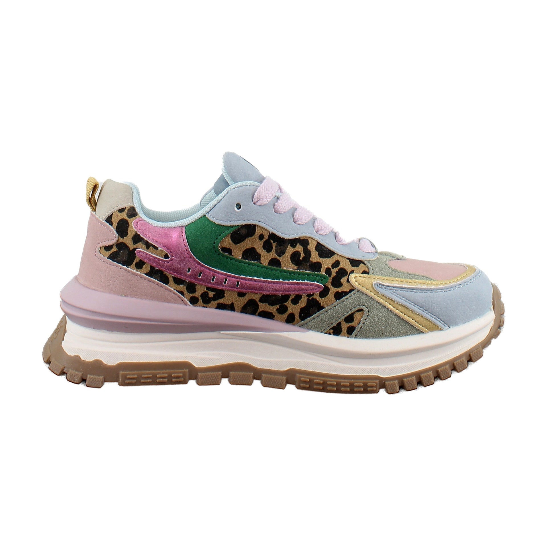 Cloud Blue/Leopard Multi