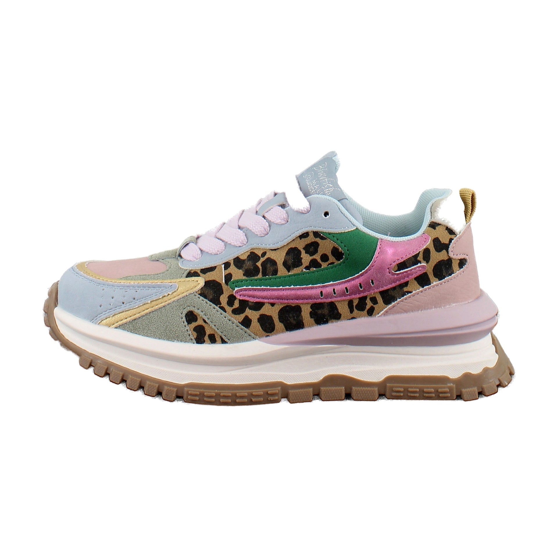 Cloud Blue/Leopard Multi