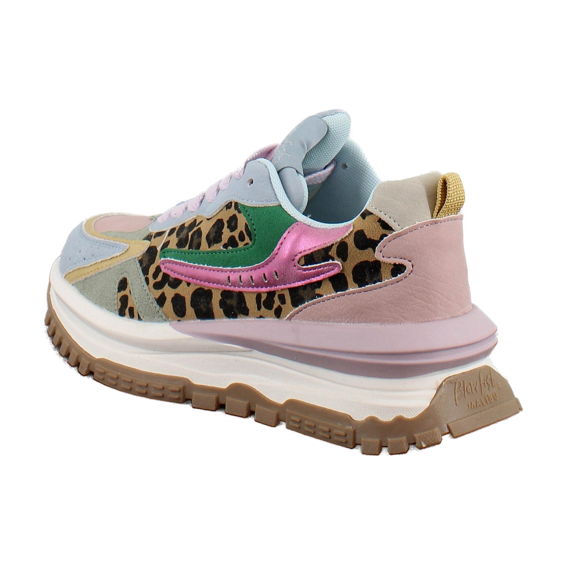 Cloud Blue/Leopard Multi