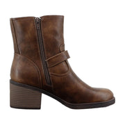 Whiskey Brown Faux Leather