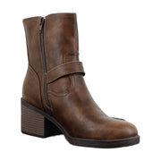 Whiskey Brown Faux Leather