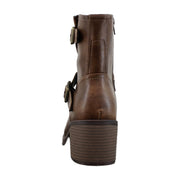 Whiskey Brown Faux Leather