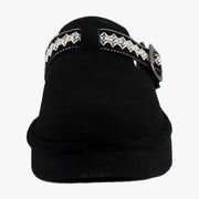 Black Faux Suede
