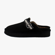 Black Faux Suede