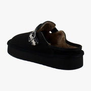 Black Faux Suede