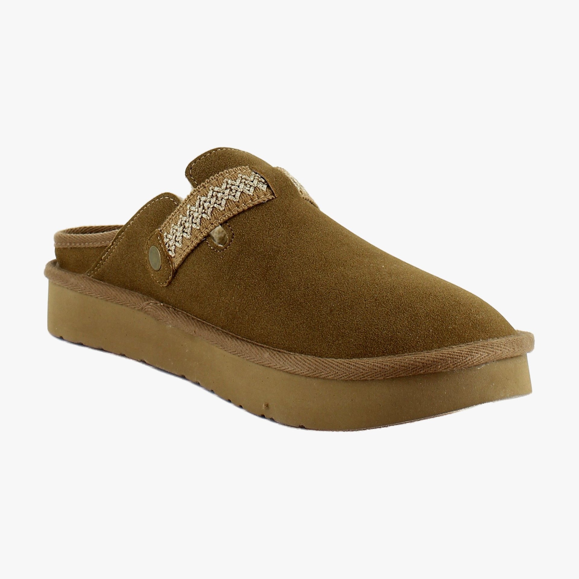 Tan Faux Suede