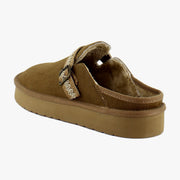 Tan Faux Suede