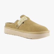Sand Faux Suede