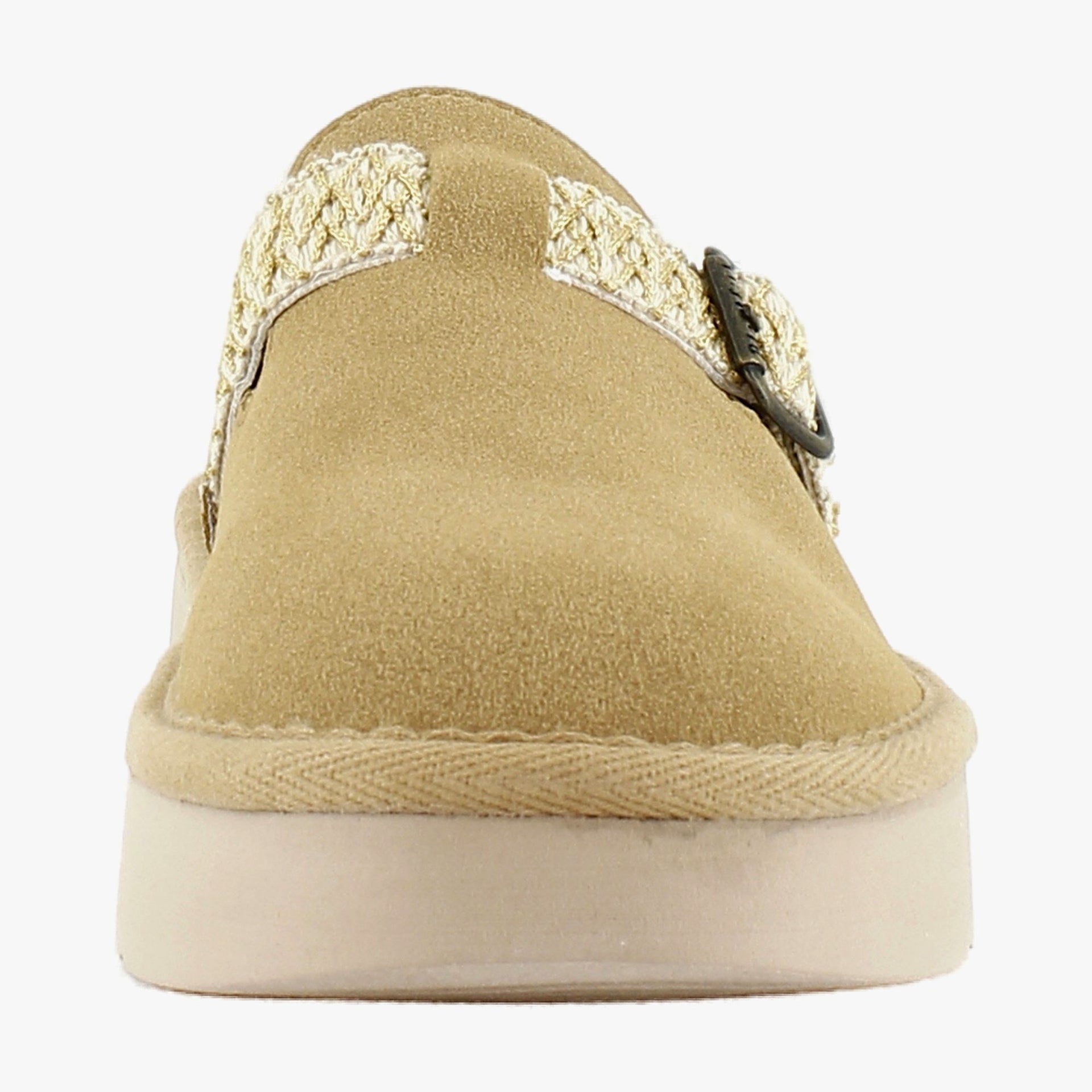 Sand Faux Suede