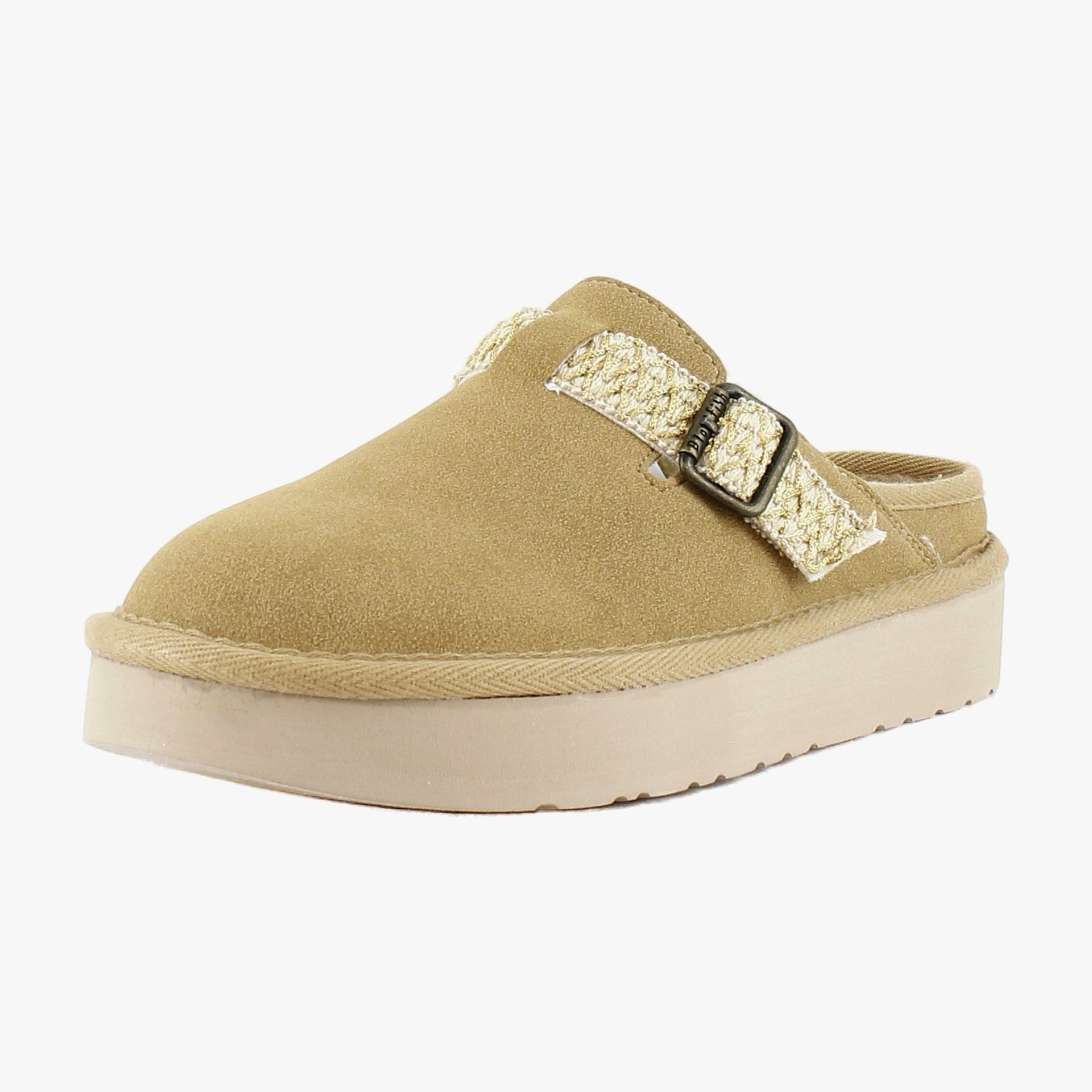 Sand Faux Suede