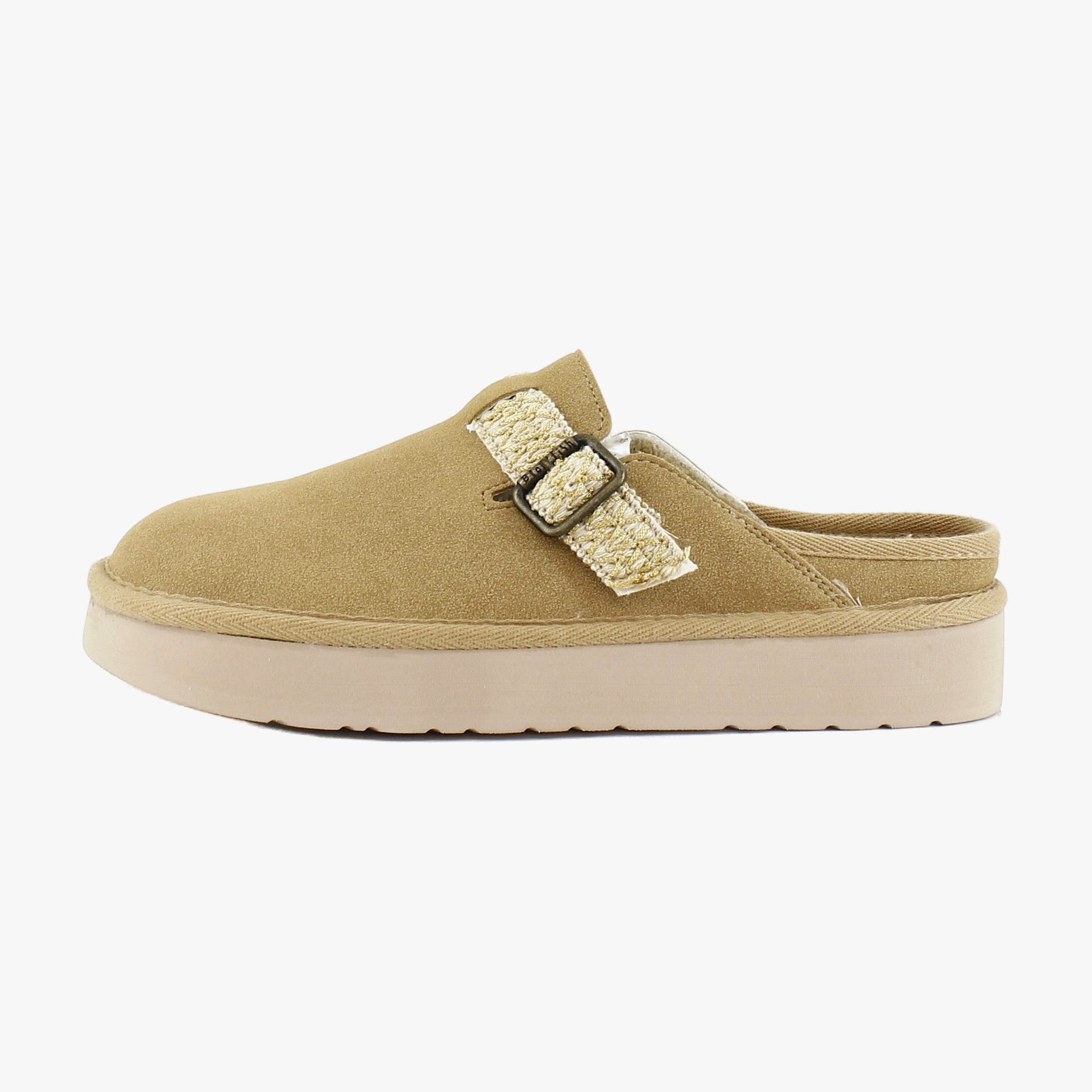 Sand Faux Suede