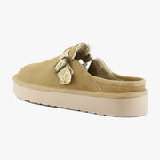 Sand Faux Suede
