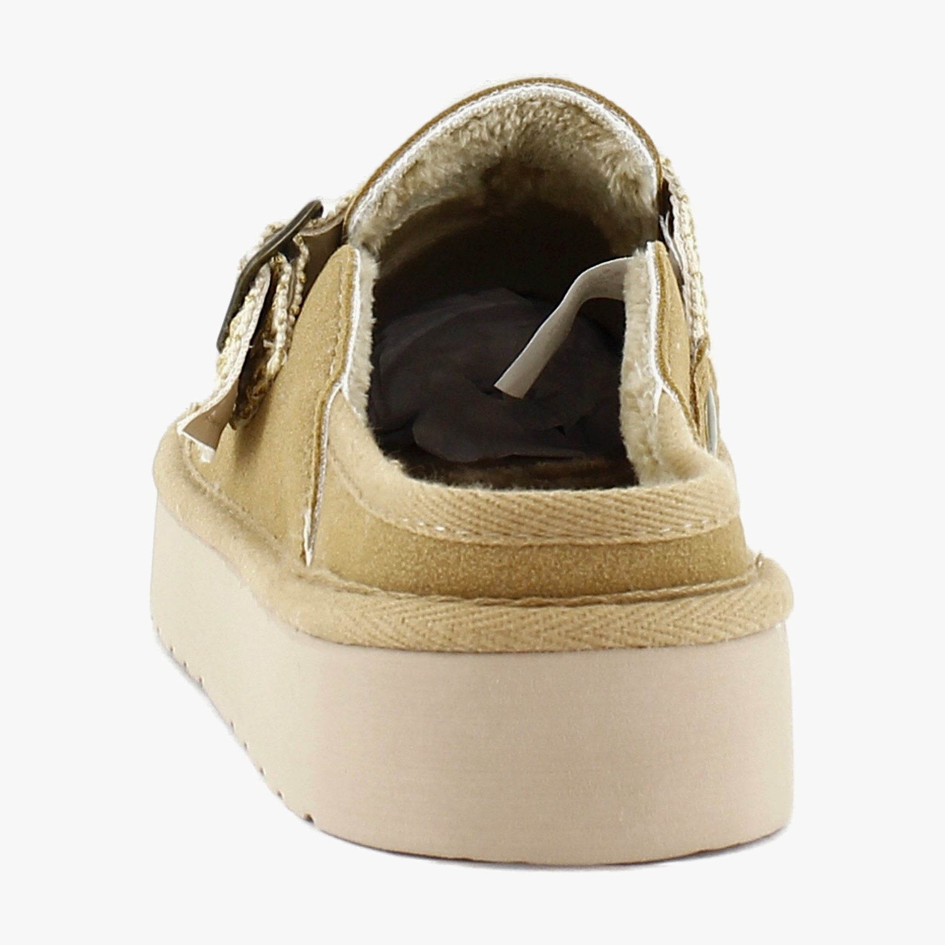 Sand Faux Suede