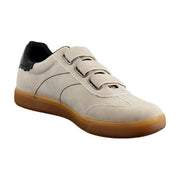 Beige Taupe Faux Suede