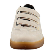 Beige Taupe Faux Suede