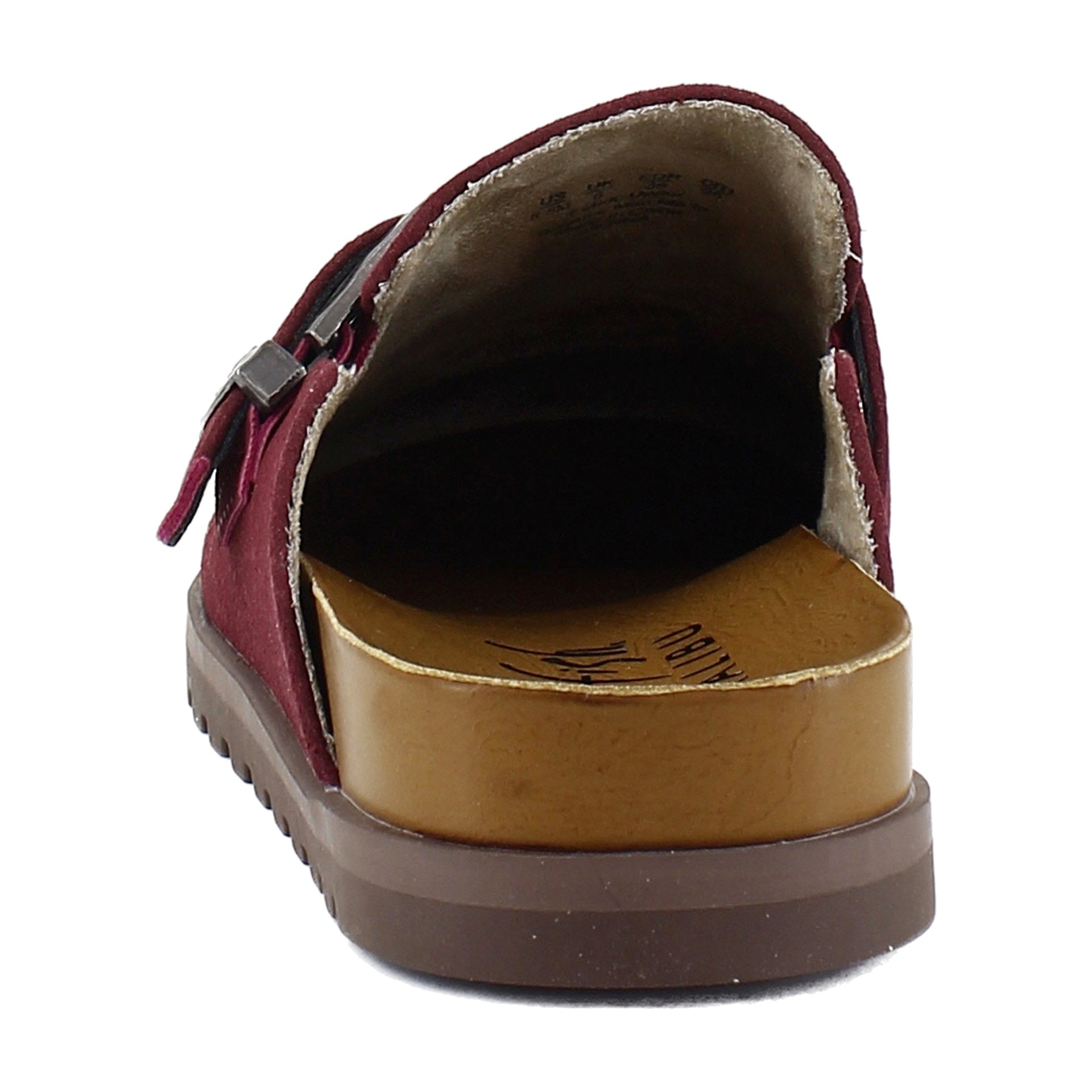 Burgundy Faux Suede