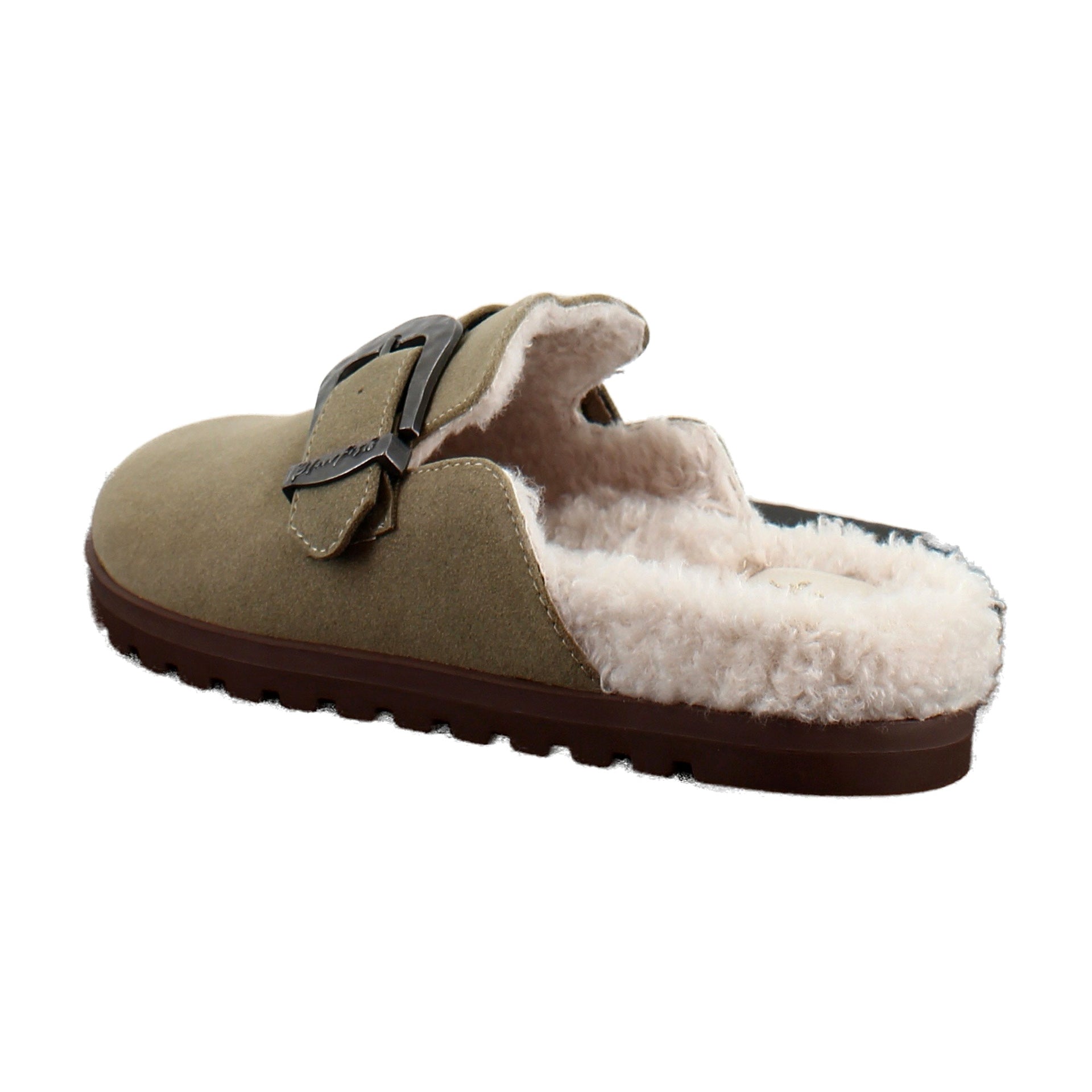 Taupe Faux Suede