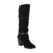 Black Microsuede