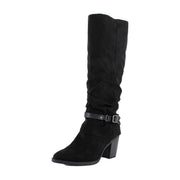 Black Microsuede
