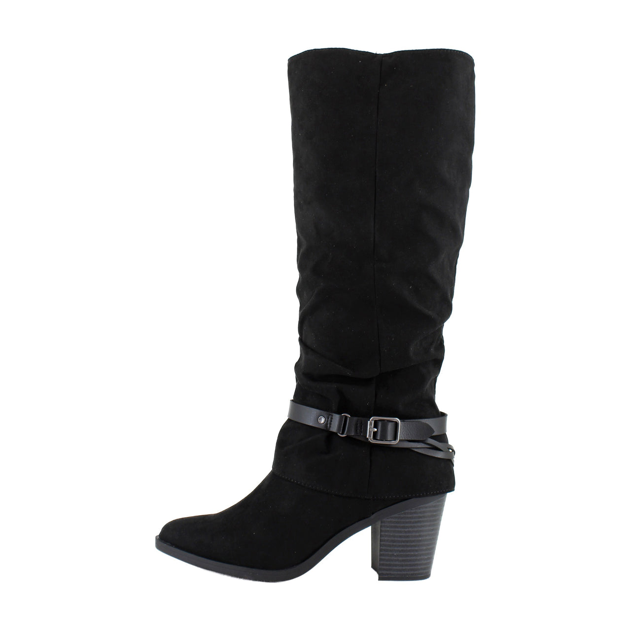 Black Microsuede