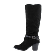 Black Microsuede