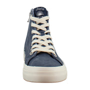 Retro Navy Canvas