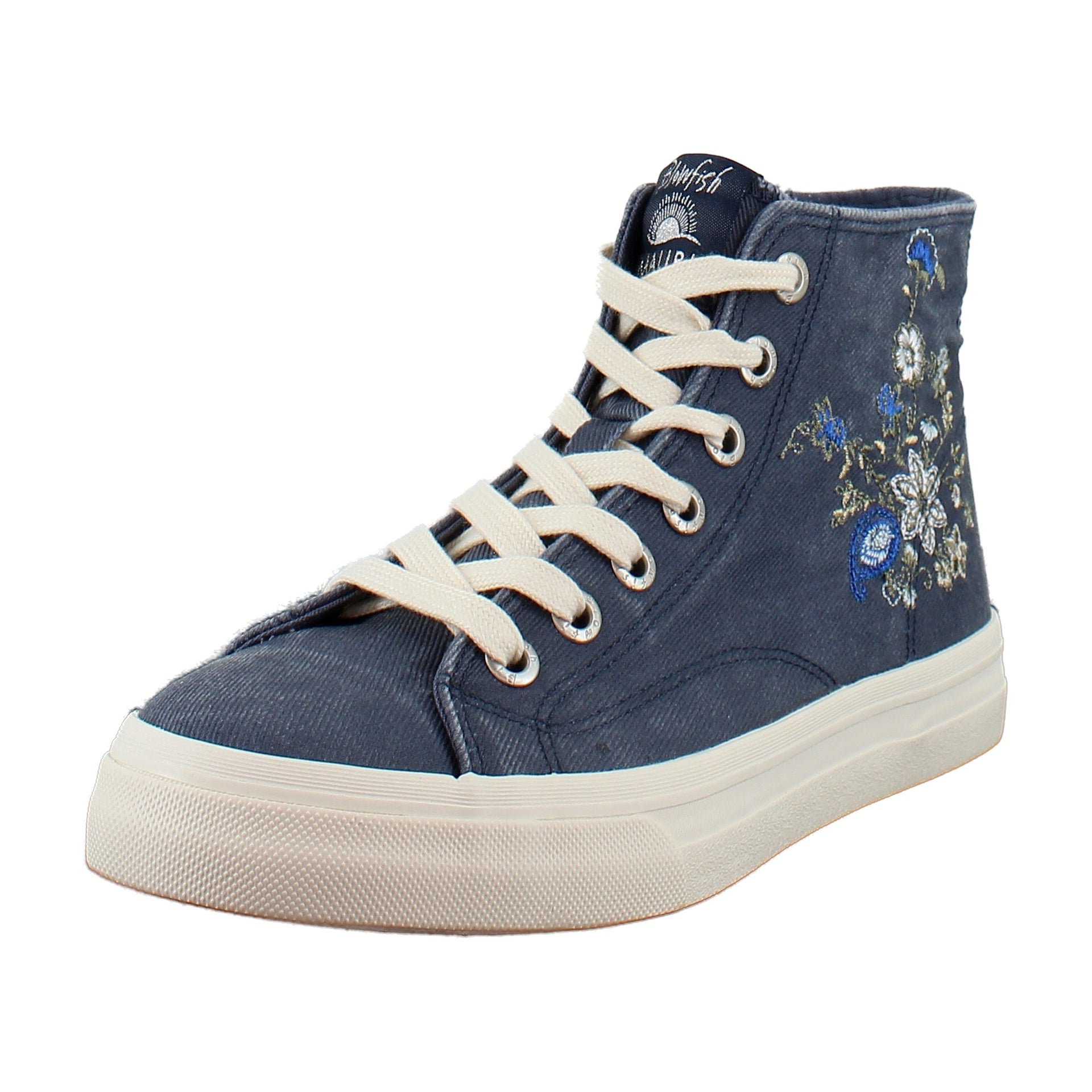 Retro Navy Canvas