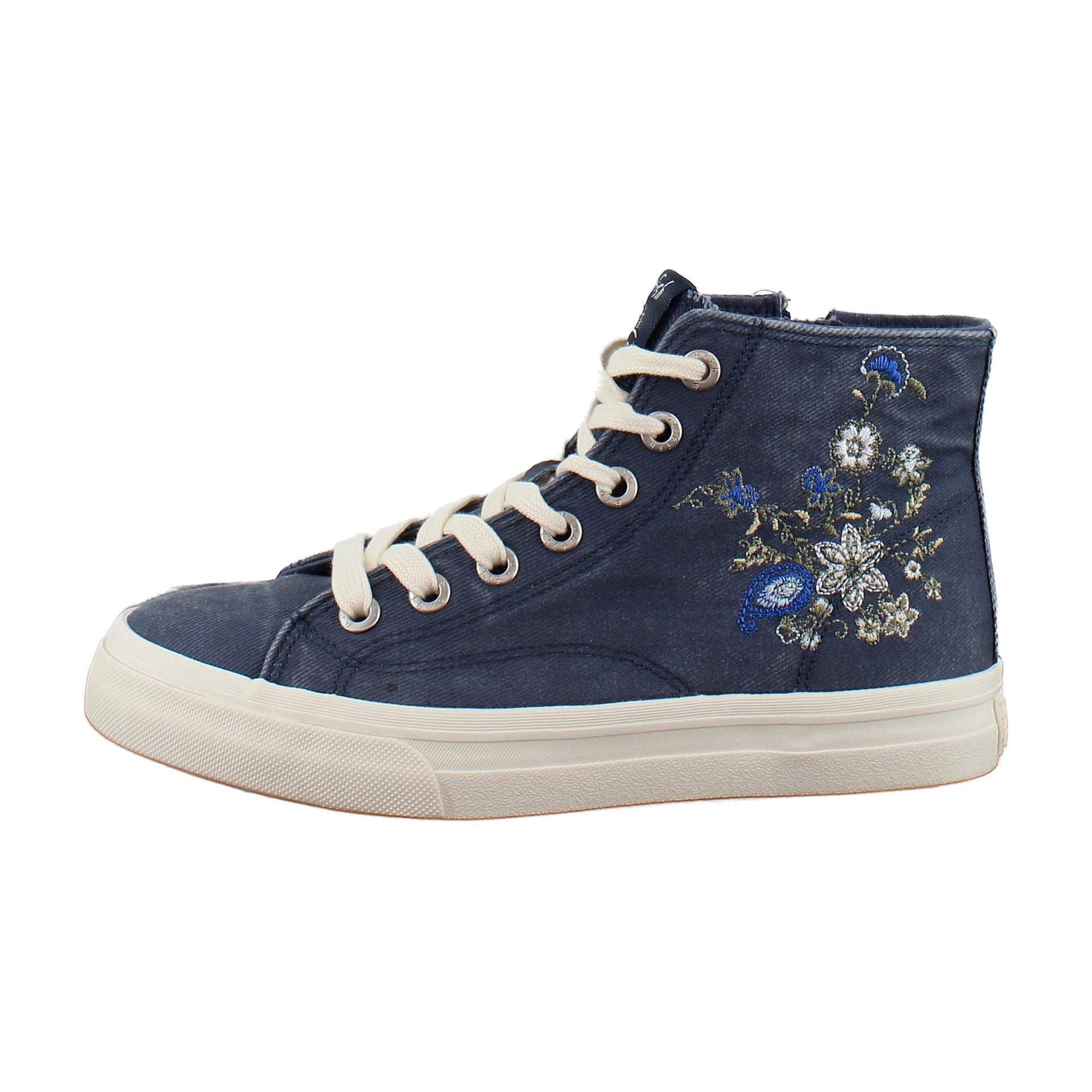 Retro Navy Canvas